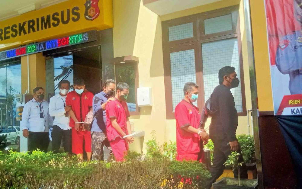 Polda Kalteng Tangkap 4 Penjual Puluhan Kilogram Sisik Trenggiling