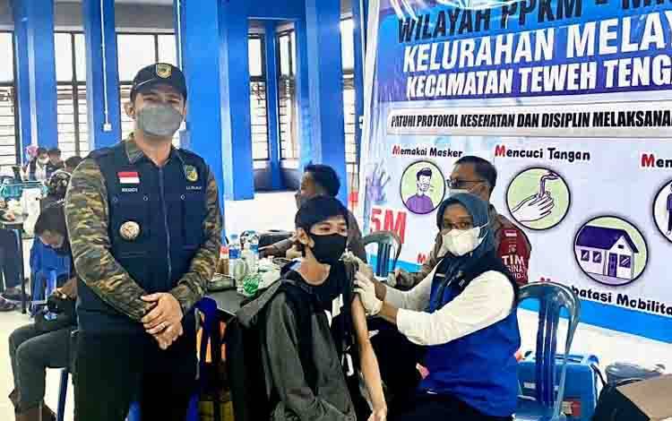 Pemkab Barito Utara Kejar Ketertinggalan Persentase Vaksinasi Covid-19