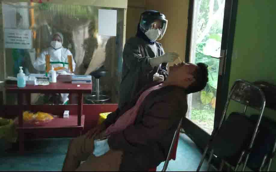 Jelang UKW, 36 Wartawan Jalani Rapid Antigen