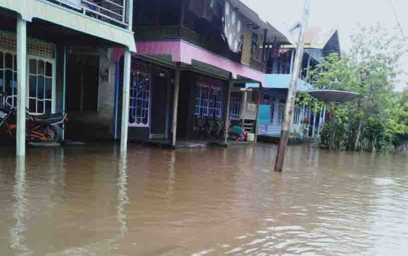 Sejumlah Desa di Kecamatan Murung dan Laung Tuhup Terendam Banjir