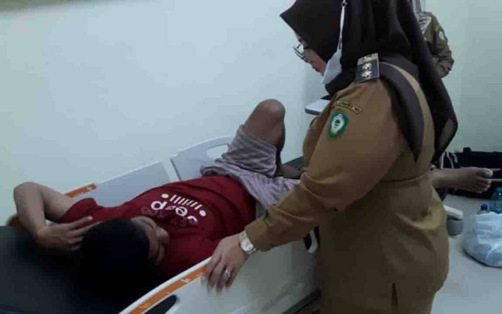 Penderita Gangguan Jiwa di Desa Tumbang Gagu ini Akhirnya Dirawat Setelah 5 Tahun Dipasung