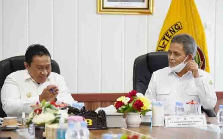 Wagub Kalteng Audiensi Bersama BRGM