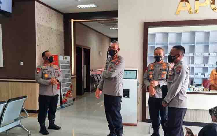 Kakor Polairud Baharkam Polri Kunjungi RS Bhayangkara Polda Kalteng