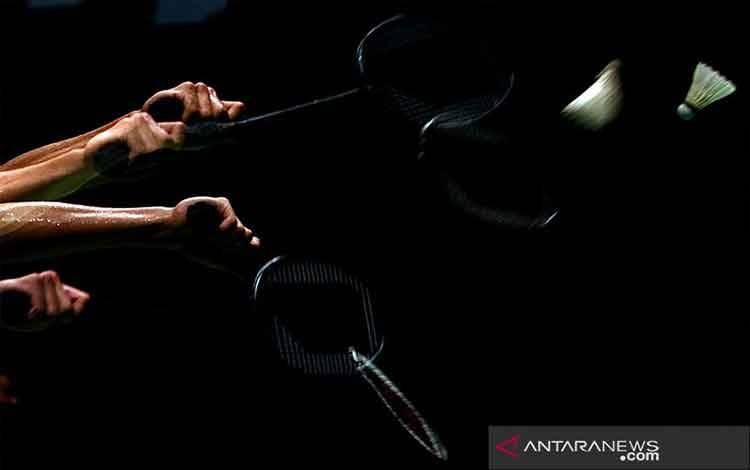 Ilustrasi - Bulu tangkis. ANTARA FOTO/Sigid Kurniawan/kye/aa. (ANTARA FOTO/SIGID KURNIAWAN)