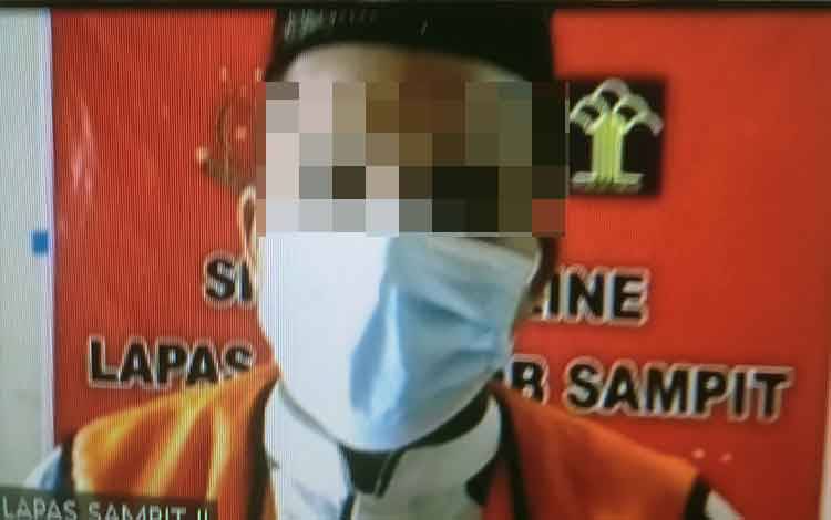Nur Rajulian Suhada alias Raju terdakwa kasus penggelapan Karnel.
