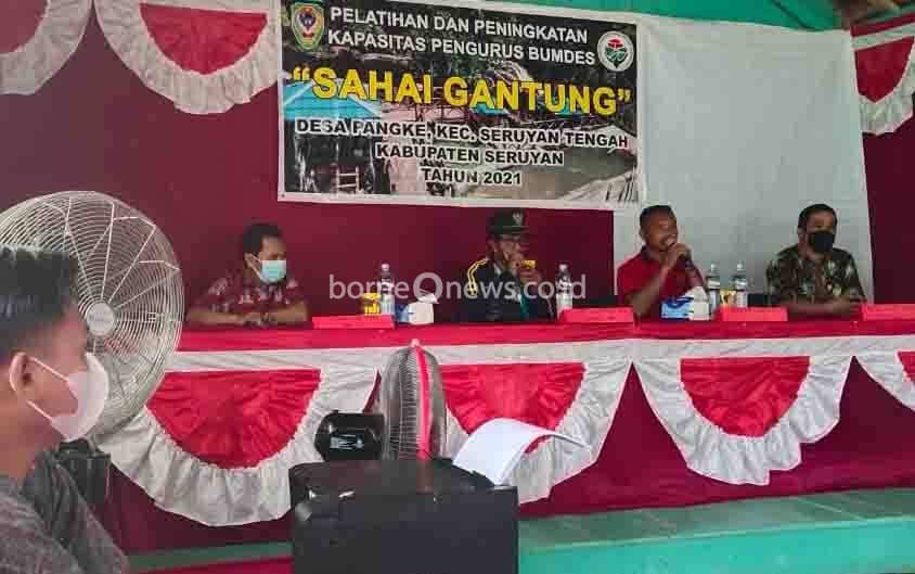 Pemdes Pangke Gelar Pelatihan Peningkatan Kafasitas Pengurus BUMDes