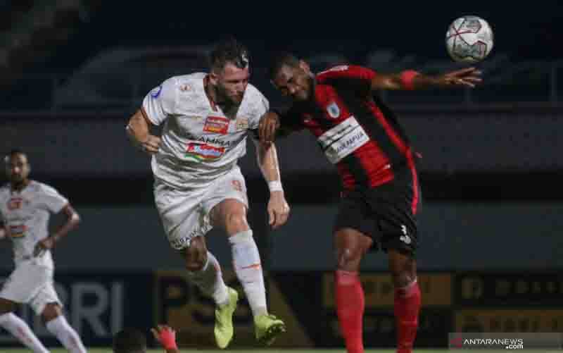 Persija Jakarta Bermain Imbang Lawan Barito Putera 1 - 1