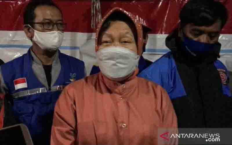 Risma Minta Kemensos Dirikan Lumbung Sosial di Kawasan Rawan Bencana