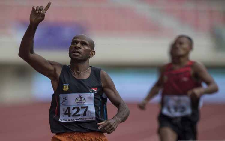 Abraham Elopere Tak Menyangka Jadi Peraih Emas Pertama Peparnas Papua