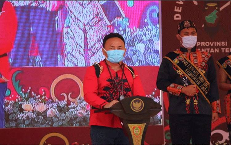 Ini Pesan Gubernur Kalteng Kepada Ketua DAD Terpilih
