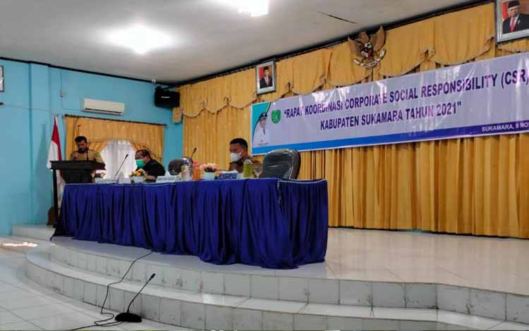 Pemkab Sukamara Harapkan Pelaksanaan CSR Lebih Terencana