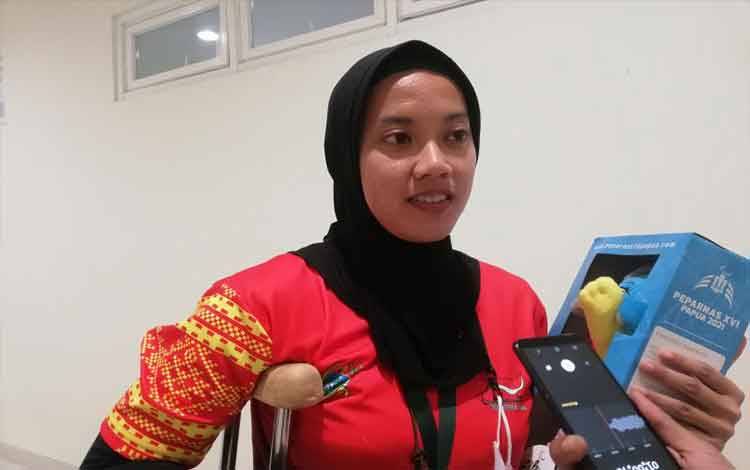 Nina Gusmita Pecahkan Rekor Nasional 100 Meter T54 Putri Peparnas