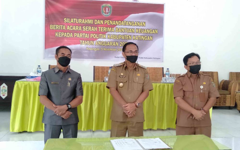 Ini Harapan Wakil Bupati Katingan Terkait Bantuan Hibah kepada Parpol