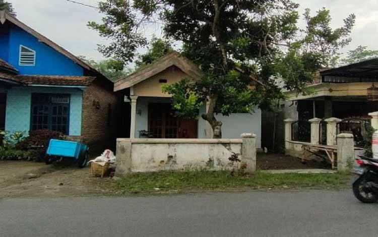 Lokasi rumah terduga teroris di Kabupaten Kediri, Jawa Timur