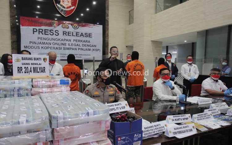 Bareskrim Polri Tangkap WNA Tiongkok Pemodal Pinjol Ilegal