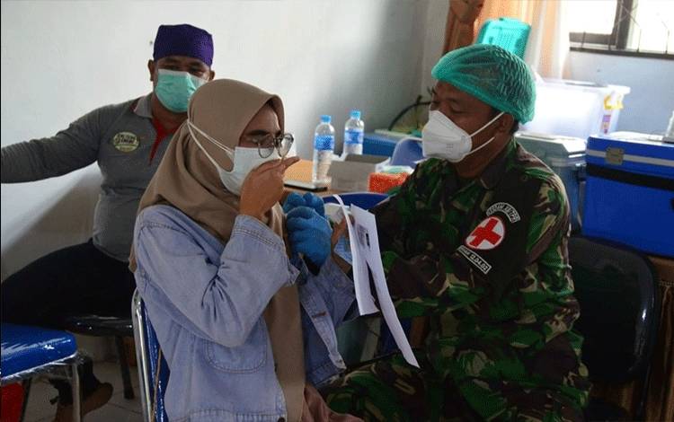Pemko Palangka Raya Fokus Vaksinasi di Wilayah Pinggiran