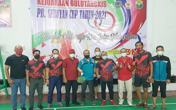 Bupati Seruyan Buka Kejuaraan Bulutangkis PB Seruyan Cup 2021