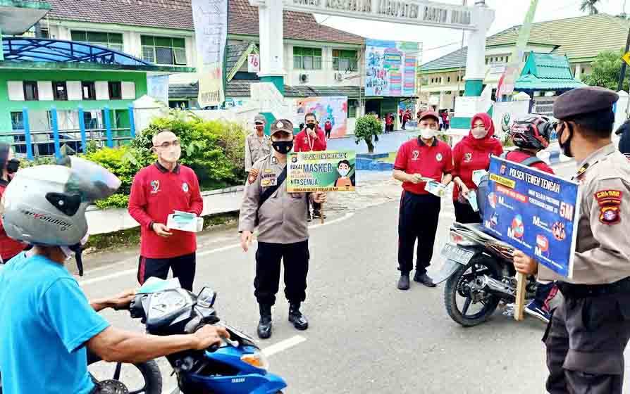 Dinas Kesehatan Barito Utara Bakti Sosial dalam Rangka HKN ke 57