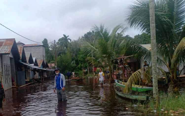 6 Kecamatan Dilanda Banjir di Kotim