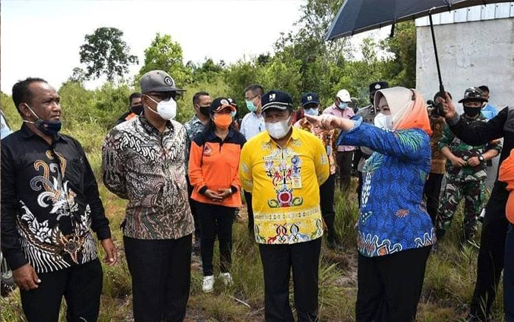 Pembangunan Rumah Relokasi Warga Terdampak Abrasi di Desa Keraya Sudah 80 Persen
