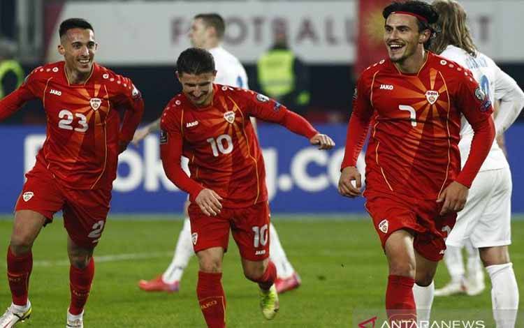 Masuk Fase Playoff Piala Dunia, Makedonia Utara di Ambang Sejarah