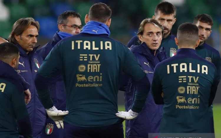 Mancini Sebut Beberapa Pemain Senior akan Tinggalkan Timnas Italia