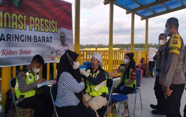 Inovasi Wisata Vaksin Presisi Polres Kobar Diserbu Warga