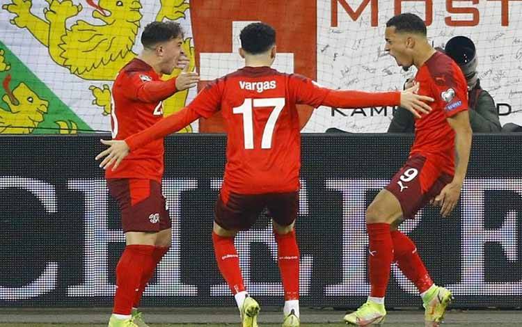 Swiss Rebut Tiket Otomatis Piala Dunia 2022, Italia Harus Ikut Playoff
