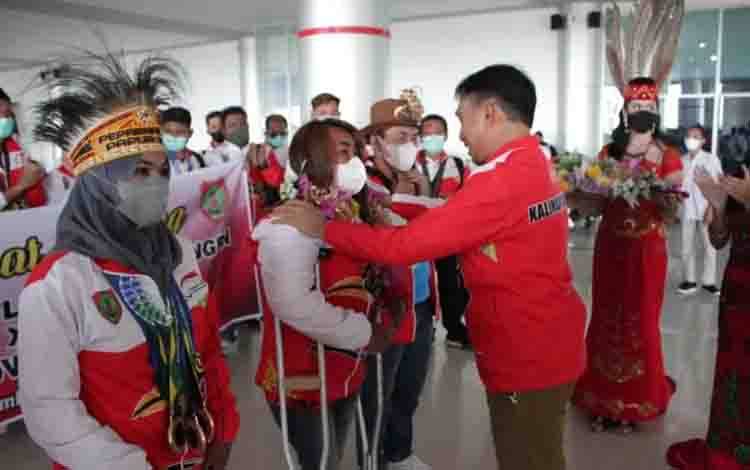 Pemprov Apresiasi Perjuangan Kotingen Kalteng di Peparnas XVI Papua