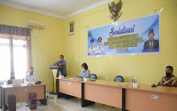 DPMPTSP Kapuas Dorong Kemitraan Usaha Skala Besar dan UMKM Terkait Penanaman Modal