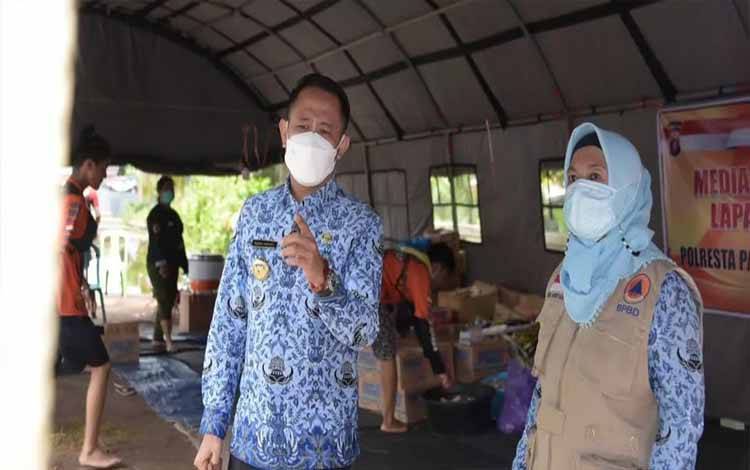 Wali Kota Palangka Raya Minta Swasta Bantu Korban Banjir