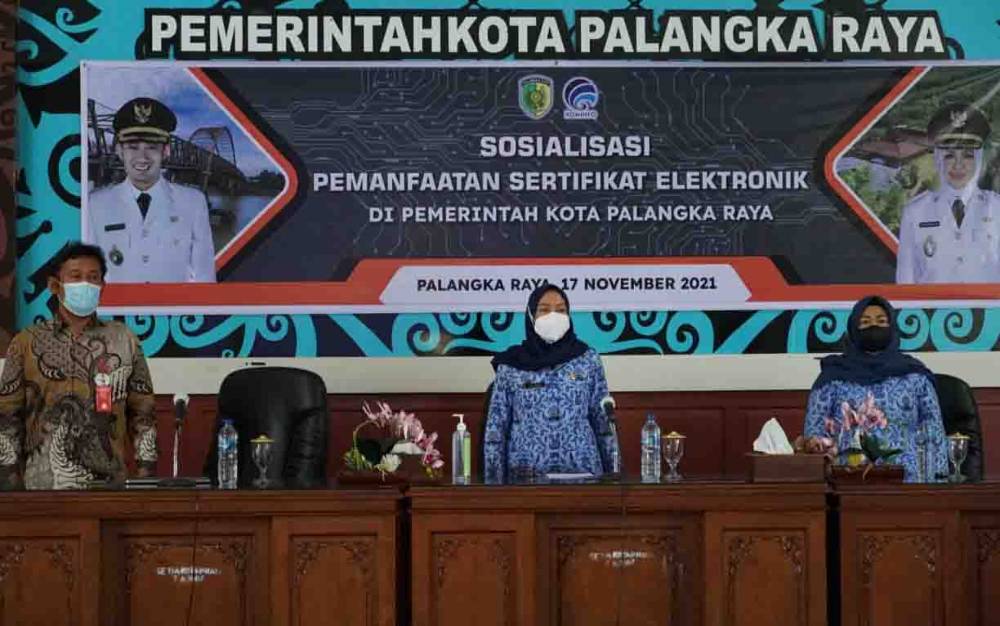 Pemko Palangka Raya Optimalkan Sistem Pemerintahan Berbasis Elektronik