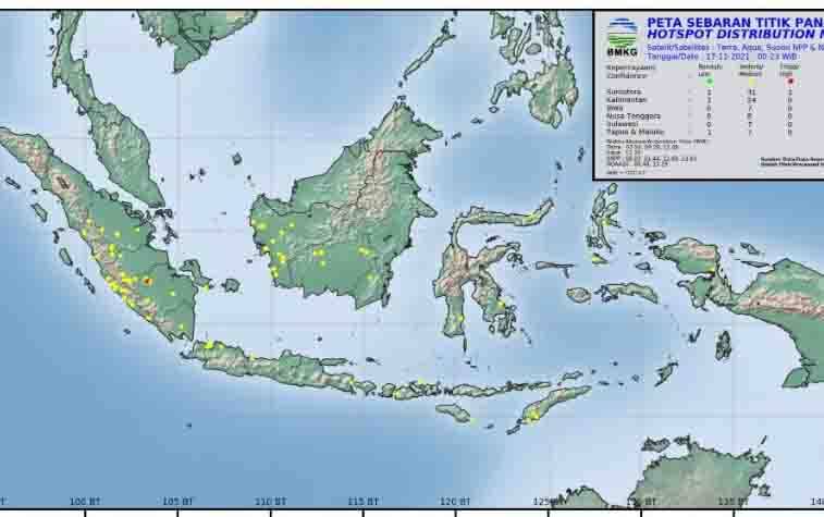 Banjir Berkurang, Titik Panas Malah Muncul Lagi di Kotim