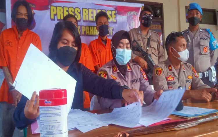 Polsek Pahandut Ringkus Pelaku Curanmor dengan Modus Jadi Pemulung