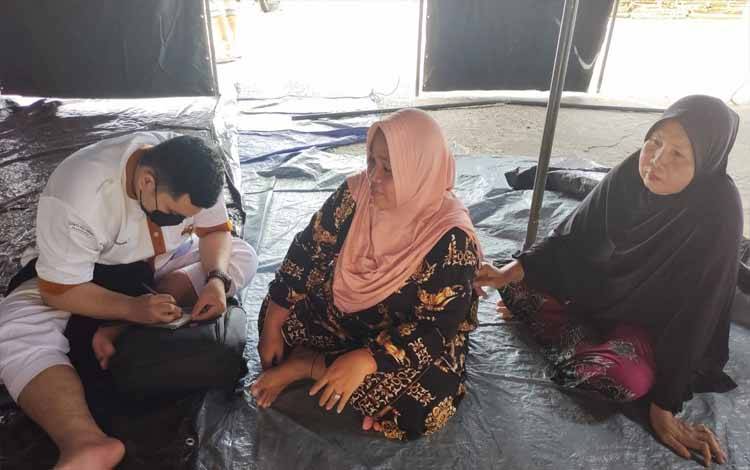 Pengungsi Banjir di Palangka Raya Mulai Terserang Penyakit Gatal-Gatal
