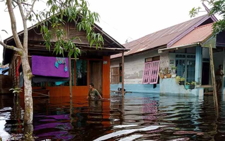 4 Kecamatan di Kotim Masih Dilanda Banjir