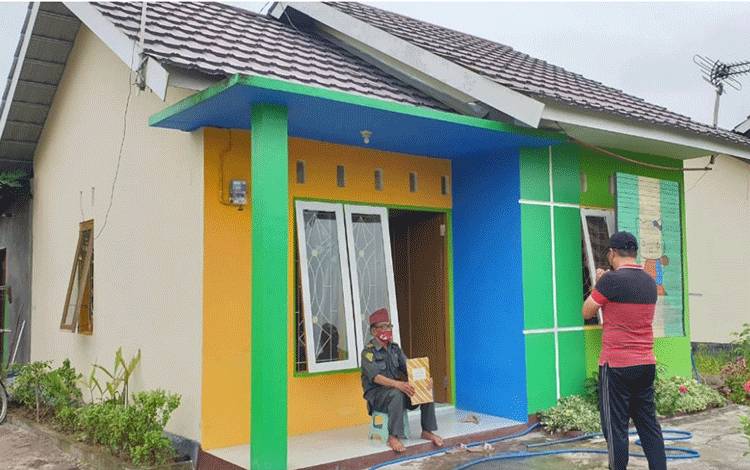 Disperkimtan Kalteng Bantu Rumah untuk Veteran