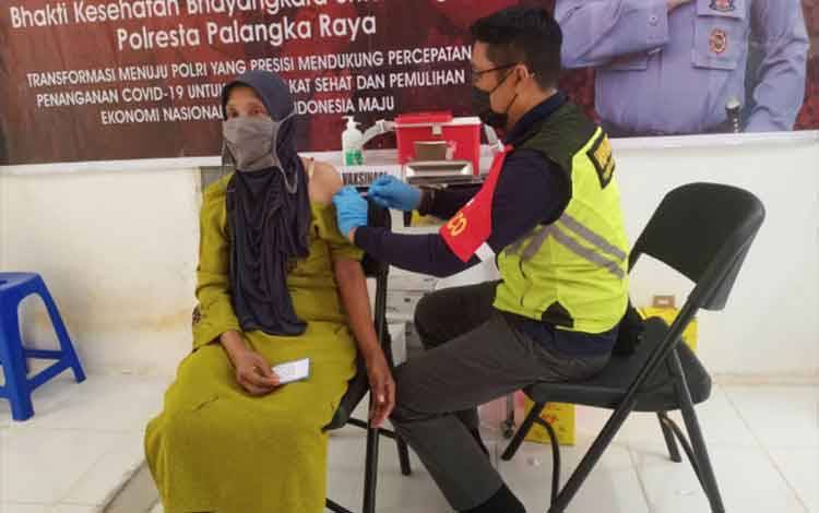 Gerai Presisi Polresta Bantu Percepatan Vaksinasi