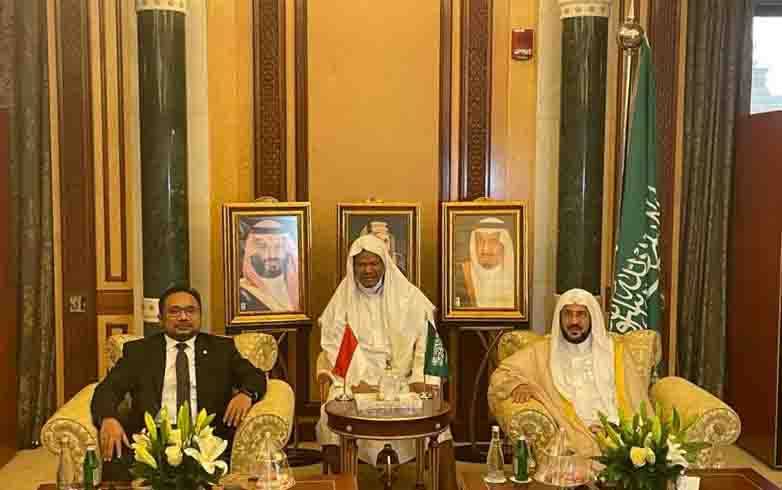 Menag Bertemu Menteri Urusan Islam Saudi Bahas Moderasi Beragama