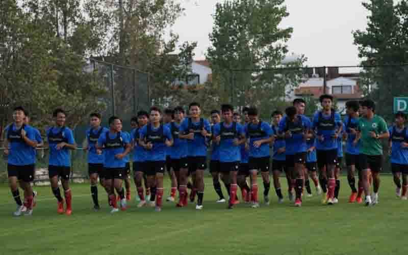 Timnas U-18 Terkejut dengan Intensitas Latihan Shin Tae-yong