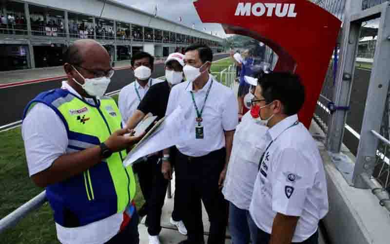 Luhut: Sirkuit Mandalika akan Dibuat Lebih Bagus untuk MotoGP