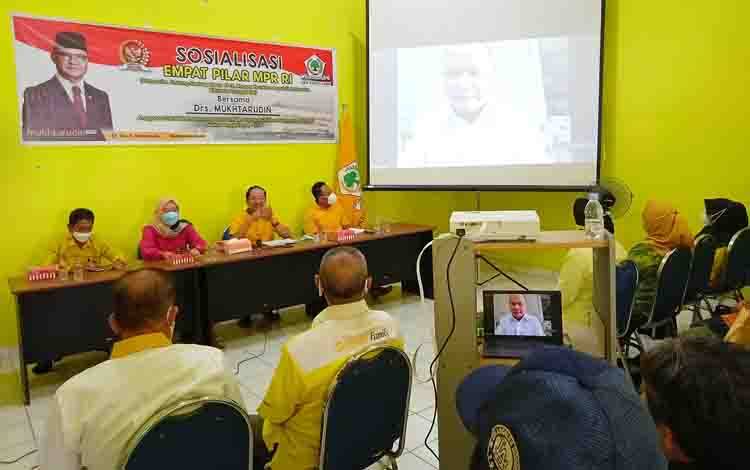 DPD Golkar Barito Timur Sosialisasi 4 Pilar Kebangsaan MPR RI