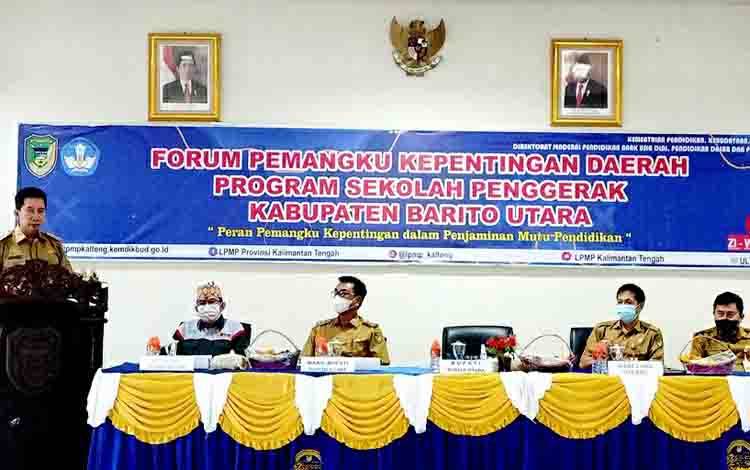 FKPD PSP Diharapkan Dapat Tingkatkan Kualitas Pendidikan di Barito Utara