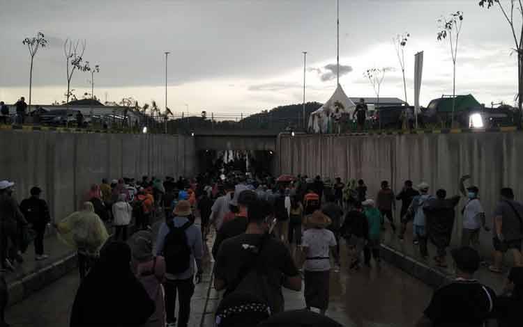 Penonton WSBK Mandalika Mulai Kembali ke Kampung Halaman