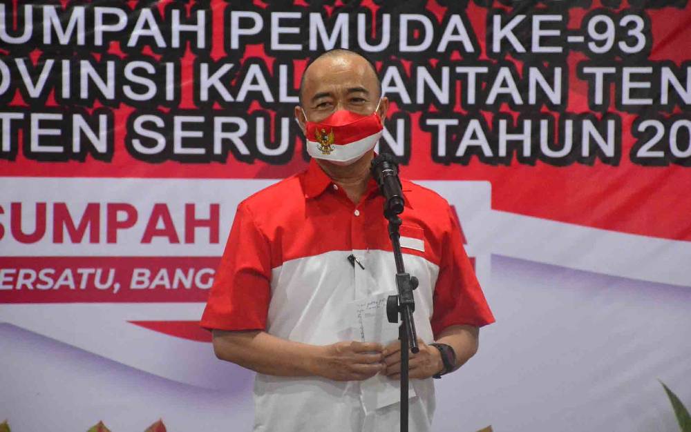 Bupati Seruyan Minta Camat Data Warga Belum Divaksin Covid-19