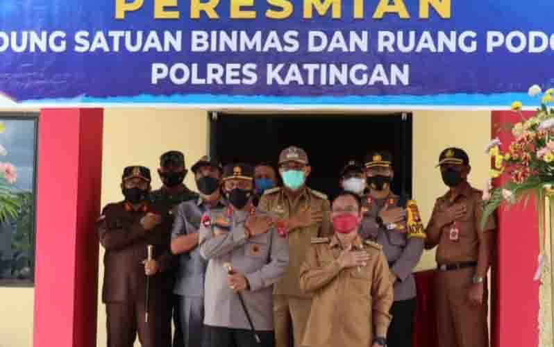Kapolda Kalteng Juga Resmikan Kantor Binmas Polres Katingan