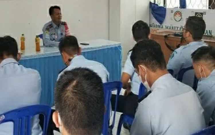 Kepala Rutan Kuala Kapuas Ingatkan Tunas Pengayoman Angkatan 2017 Jaga Profesionalisme