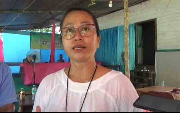Ketua Koperasi Santuai Jaya, Suwa Fransiska.