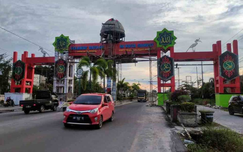 Begini Penampakan Wajah Baru Gerbang Sahati setelah Dirombak