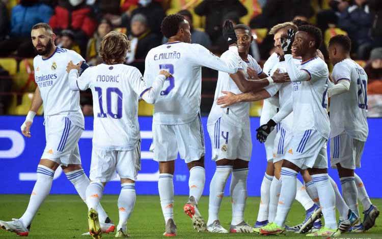 Real Madrid Melaju ke Babak 16 Besar Liga Champions